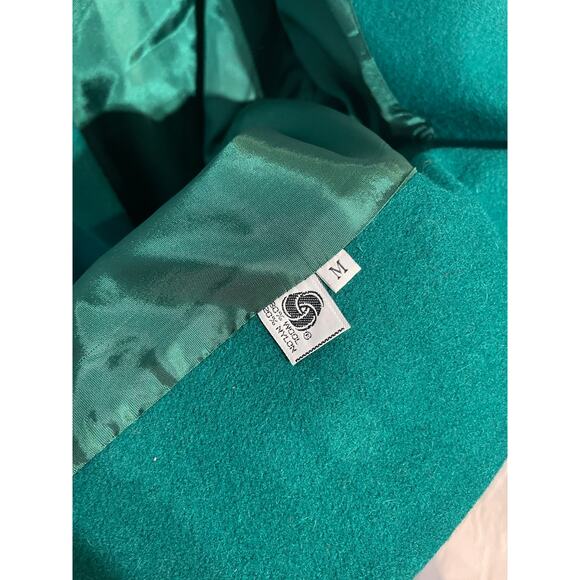 Vintage Havoc Womens green medium wool blazer - Picture 3 of 3